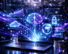 Singapore Skyline High-Tech